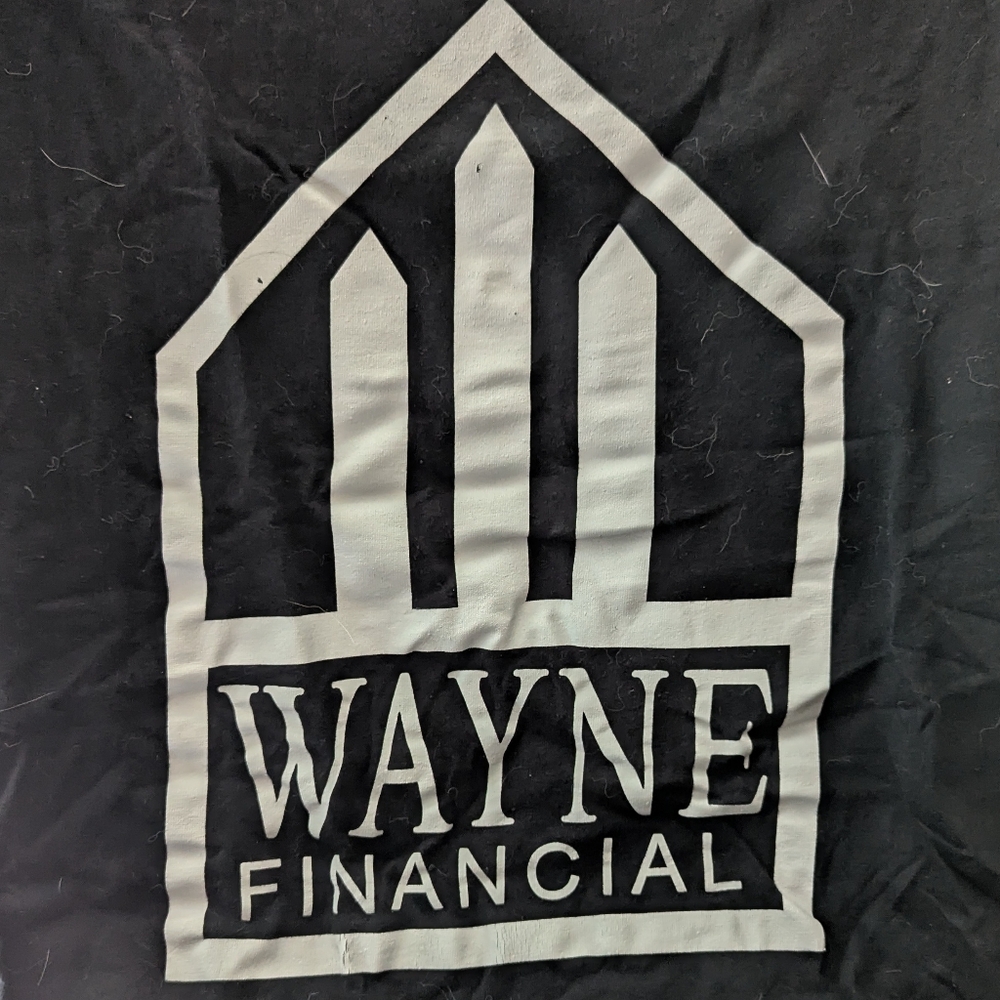 Wayne Financial Black T-Shirt Batman V. Superman